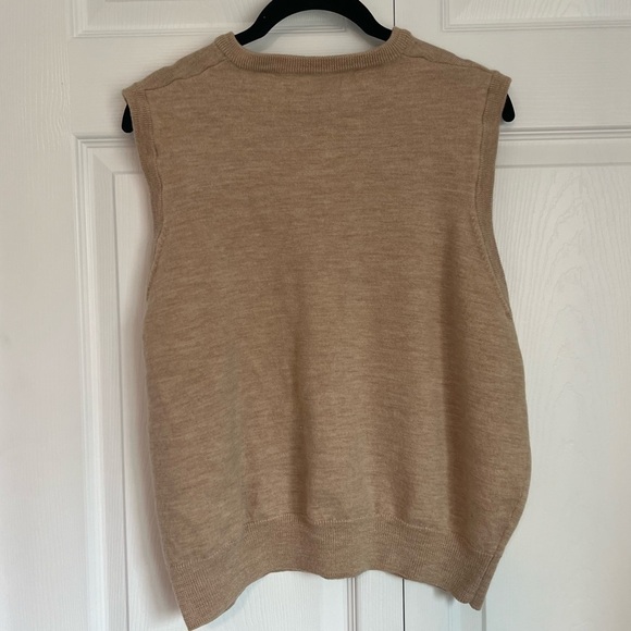 Women's Callaway Wool Golf V Neck Sweater Vest - Picture 3 of 3